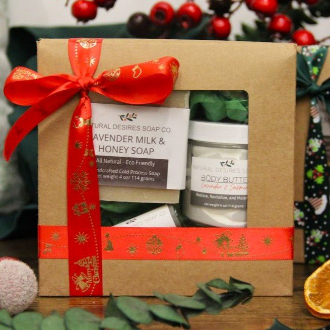 Lavender Holiday Gift Box