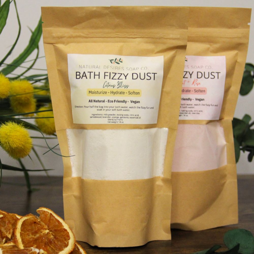 Bath Fizzy Dust- Citrus Bliss