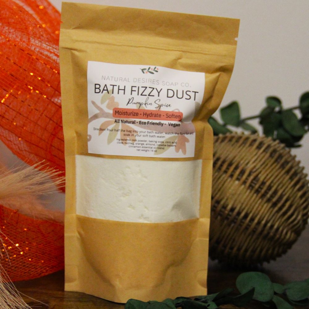 Bath Fizzy Dust- Pumpkin Spice LIMITED